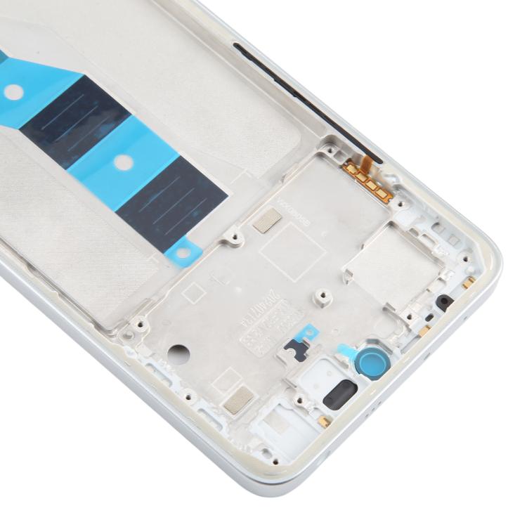 For Xiaomi Redmi Note 14 4G Original Middle Frame Bezel Plate (Silver) - Frame Bezel Plate by buy2fix | Online Shopping UK | buy2fix