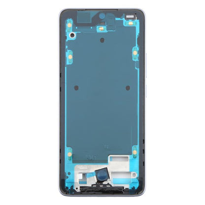 For Xiaomi 14T Original Middle Frame Bezel Plate (Blue) - Frame Bezel Plate by buy2fix | Online Shopping UK | buy2fix
