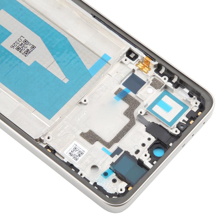 For Xiaomi 14T Original Middle Frame Bezel Plate (Silver) - Frame Bezel Plate by buy2fix | Online Shopping UK | buy2fix