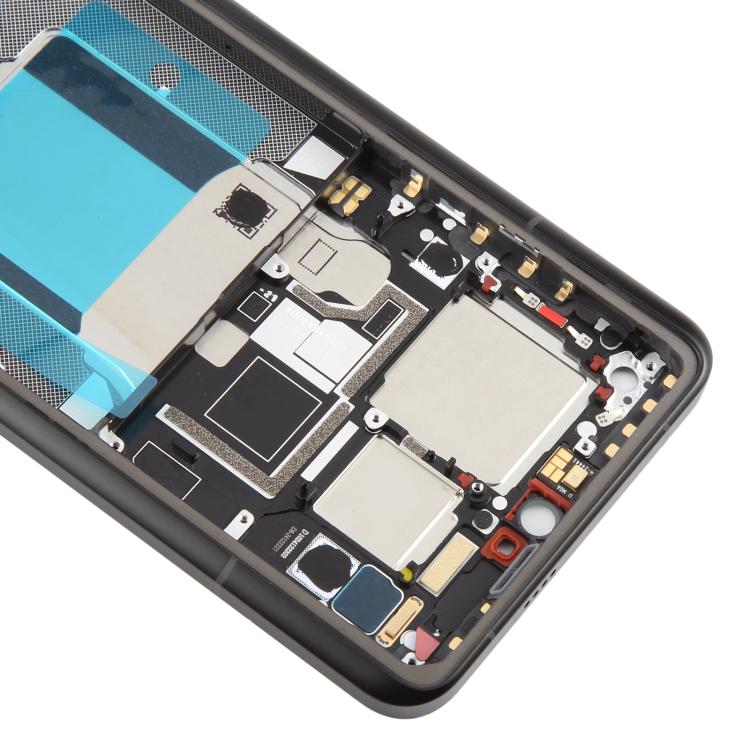 For Xiaomi 14 Ultra Original Middle Frame Bezel Plate (Black) - Frame Bezel Plate by buy2fix | Online Shopping UK | buy2fix