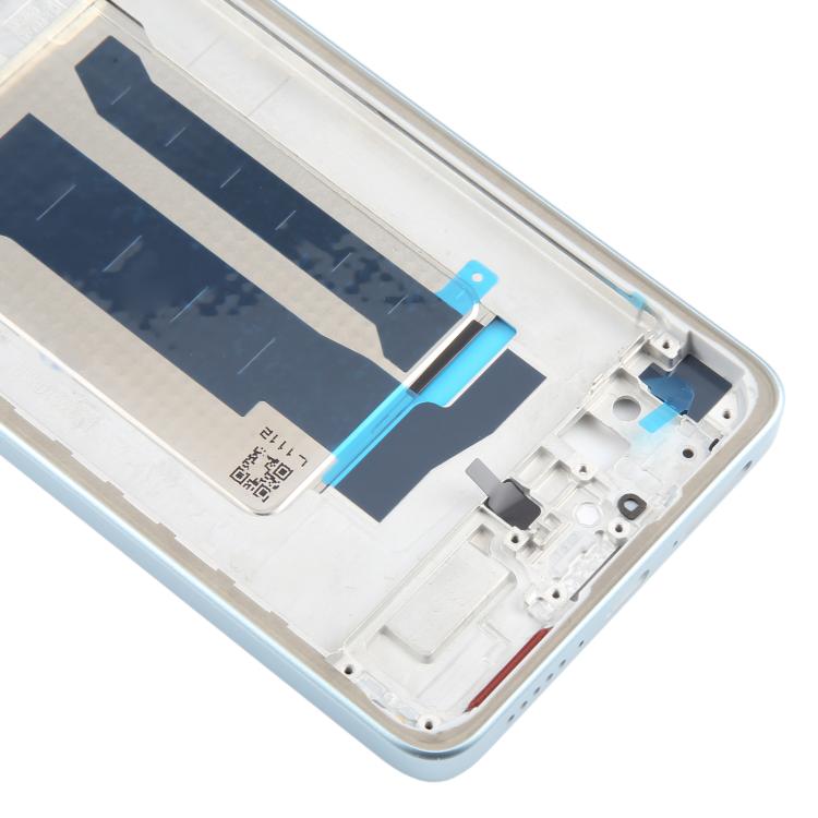 For Xiaomi Redmi Turbo 4 Original Middle Frame Bezel Plate (Blue) - Frame Bezel Plate by buy2fix | Online Shopping UK | buy2fix