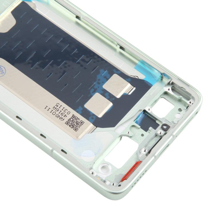 For Xiaomi Redmi K80 Original Middle Frame Bezel Plate (Green) - Frame Bezel Plate by buy2fix | Online Shopping UK | buy2fix