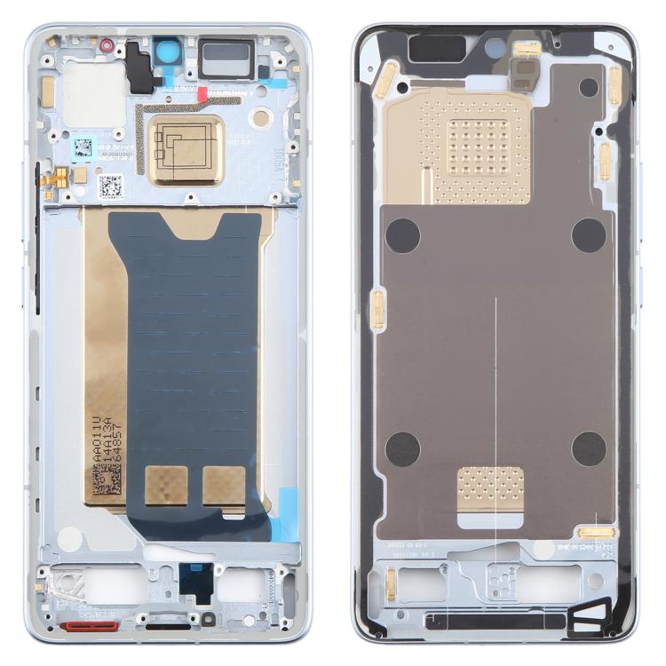For Xiaomi Redmi K80 Original Middle Frame Bezel Plate (Blue) - Frame Bezel Plate by buy2fix | Online Shopping UK | buy2fix