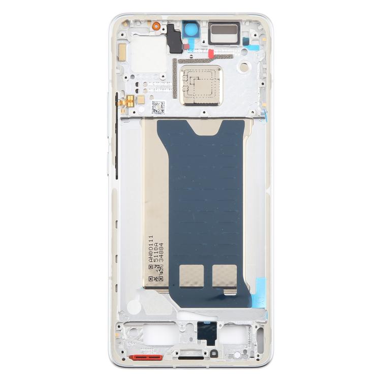 For Xiaomi Redmi K80 Original Middle Frame Bezel Plate (Silver) - Frame Bezel Plate by buy2fix | Online Shopping UK | buy2fix