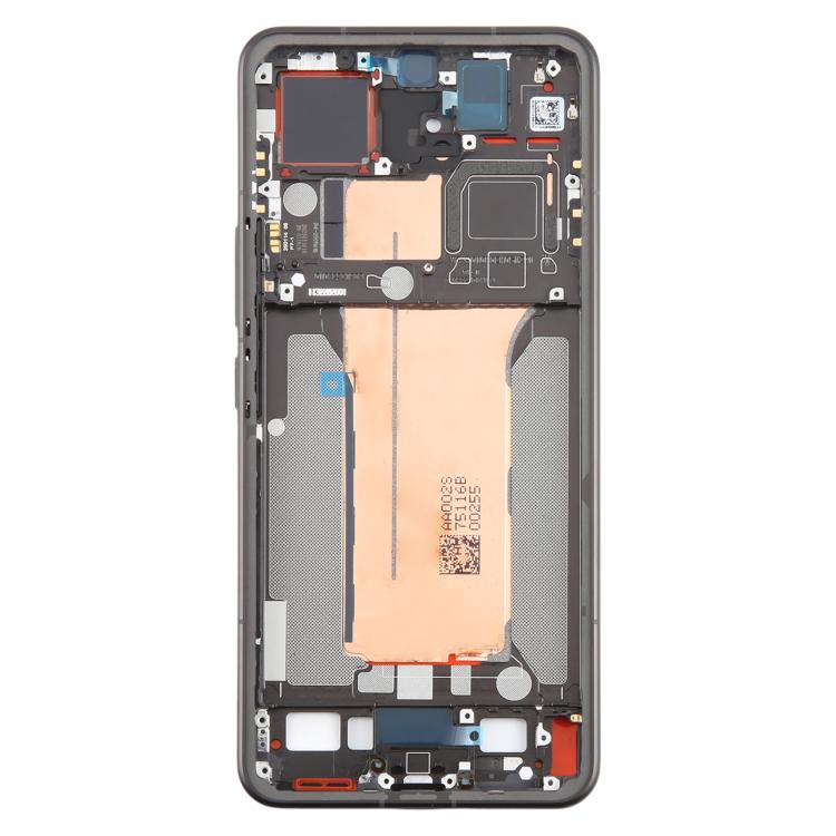 For Xiaomi 15 Pro Original Middle Frame Bezel Plate (Black) - Frame Bezel Plate by buy2fix | Online Shopping UK | buy2fix