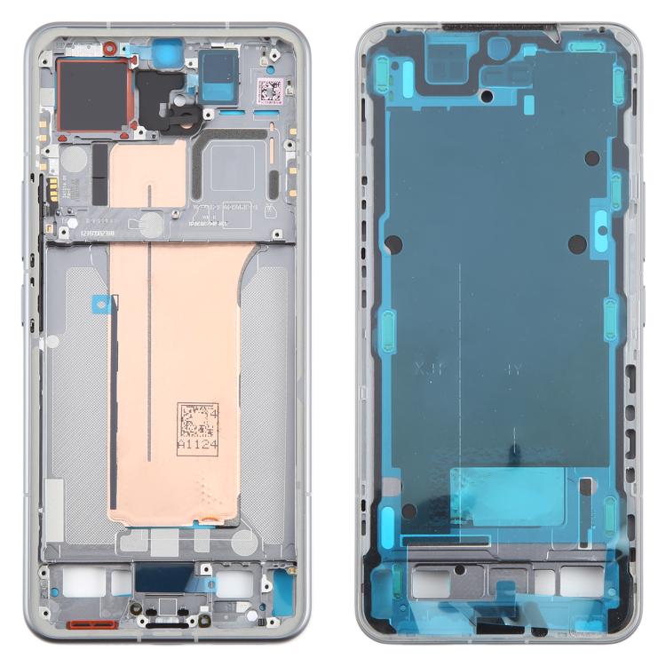 For Xiaomi 15 Pro Original Middle Frame Bezel Plate (Grey) - Frame Bezel Plate by buy2fix | Online Shopping UK | buy2fix