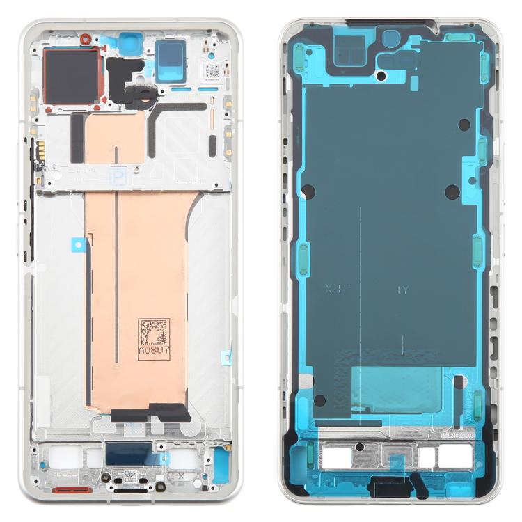 For Xiaomi 15 Pro Original Middle Frame Bezel Plate (Silver) - Frame Bezel Plate by buy2fix | Online Shopping UK | buy2fix