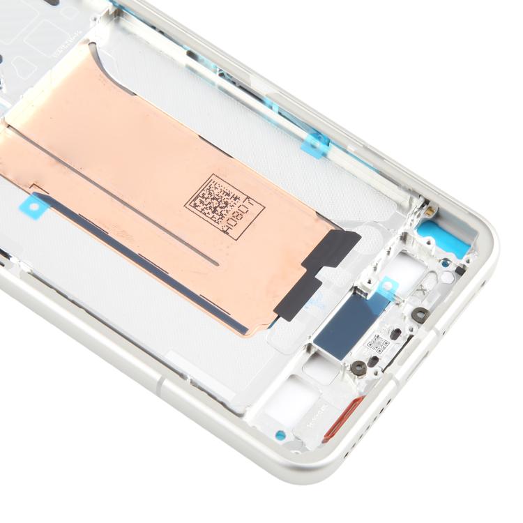 For Xiaomi 15 Pro Original Middle Frame Bezel Plate (Silver) - Frame Bezel Plate by buy2fix | Online Shopping UK | buy2fix