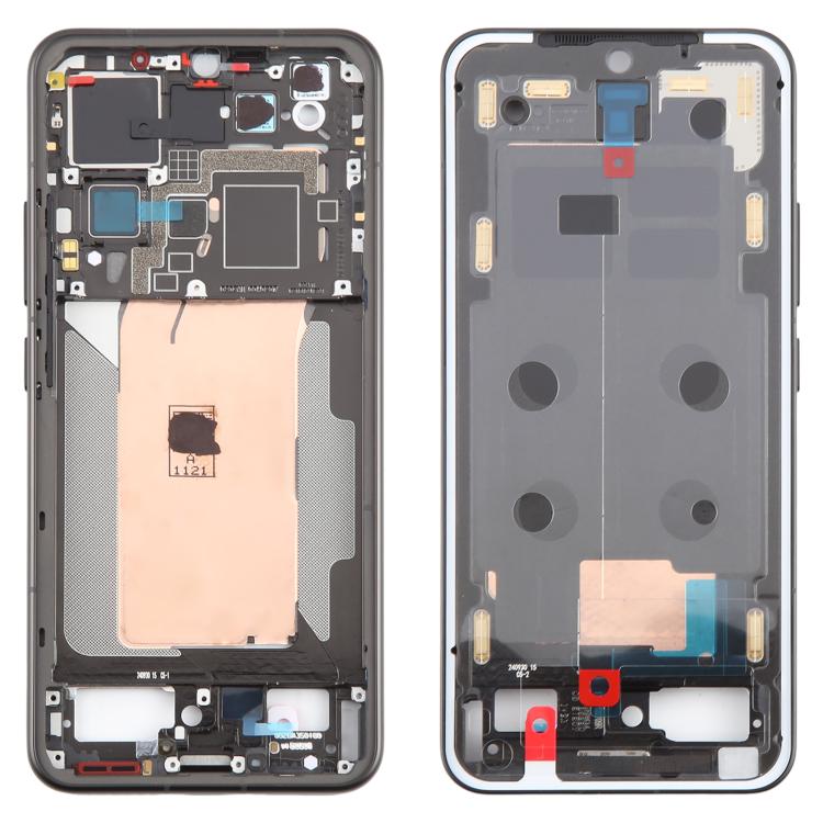 For Xiaomi 15 Original Middle Frame Bezel Plate(Black) - Frame Bezel Plate by buy2fix | Online Shopping UK | buy2fix