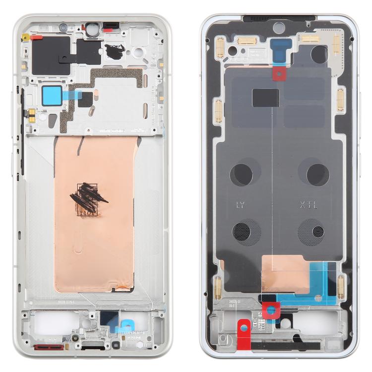For Xiaomi 15 Original Middle Frame Bezel Plate(Frosted silver) - Frame Bezel Plate by buy2fix | Online Shopping UK | buy2fix