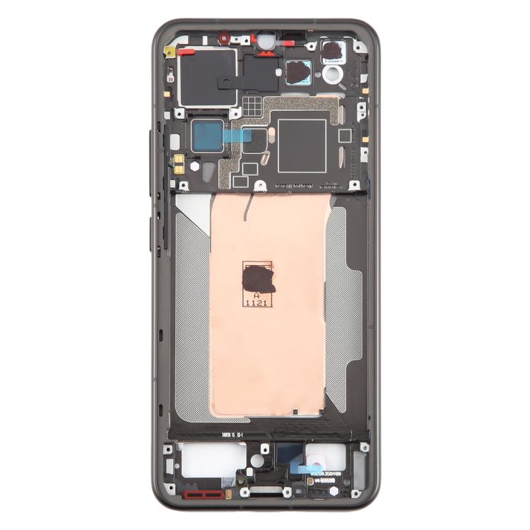 For Xiaomi 15 Original Middle Frame Bezel Plate(Black) - Frame Bezel Plate by buy2fix | Online Shopping UK | buy2fix