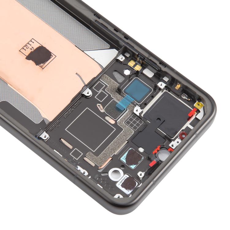 For Xiaomi 15 Original Middle Frame Bezel Plate(Black) - Frame Bezel Plate by buy2fix | Online Shopping UK | buy2fix