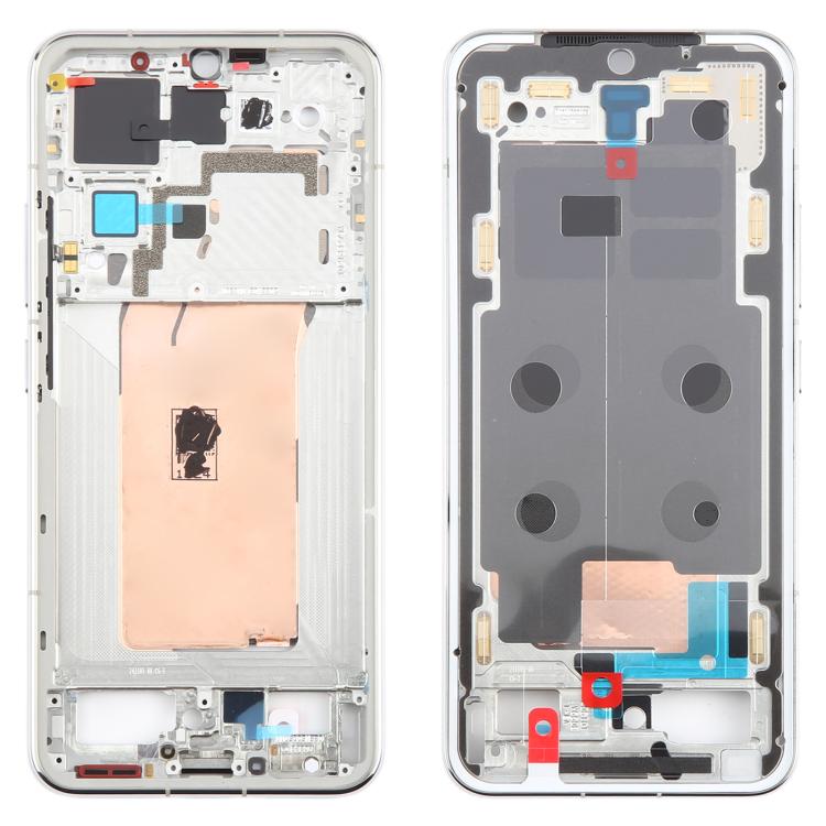 For Xiaomi 15 Original Middle Frame Bezel Plate(Silver) - Frame Bezel Plate by buy2fix | Online Shopping UK | buy2fix