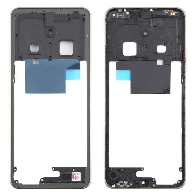 For Xiaomi Redmi 14C 5G Original Middle Frame Bezel Plate (Dark Green) - Frame Bezel Plate by buy2fix | Online Shopping UK | buy2fix