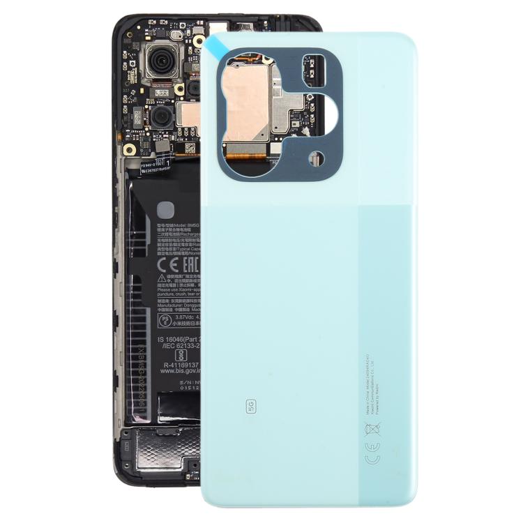 For Xiaomi Redmi Note 14 5G Original Battery Back Cover(Green) - Back Cover by buy2fix | Online Shopping UK | buy2fix