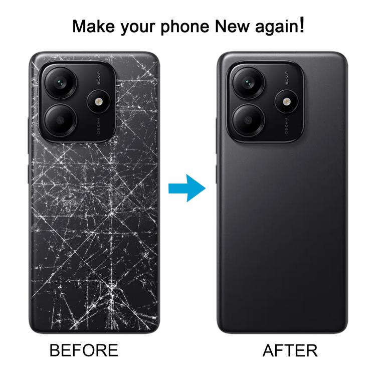 For Xiaomi Redmi Note 14 5G Original Battery Back Cover(Black) - Back Cover by buy2fix | Online Shopping UK | buy2fix