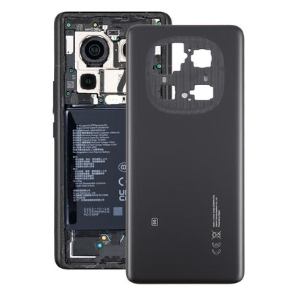 For Xiaomi Redmi Note 14 Pro 5G Original Battery Back Cover(Black) - Back Cover by buy2fix | Online Shopping UK | buy2fix