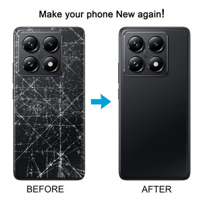 For Xiaomi 14T Original Battery Back Cover(Black) - Back Cover by buy2fix | Online Shopping UK | buy2fix