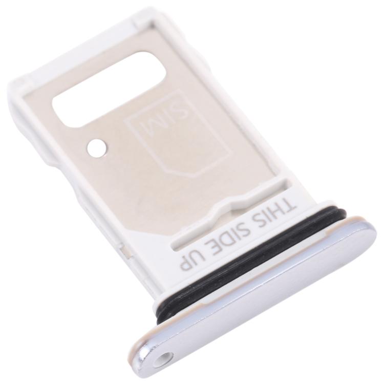 For Motorola Edge 30 Ultra / Edge X SIM Card Tray (White) - Card Socket by buy2fix | Online Shopping UK | buy2fix