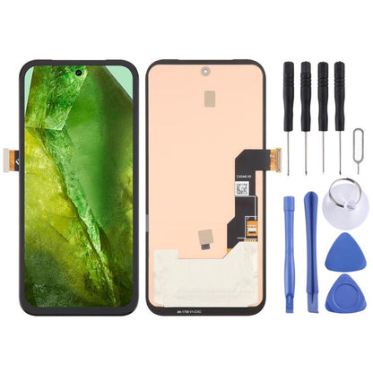 For Google Pixel 8a GKV4X G6GPR G576D OLED LCD Screen with Digitizer Full Assembly - LCD Screen by buy2fix | Online Shopping UK | buy2fix