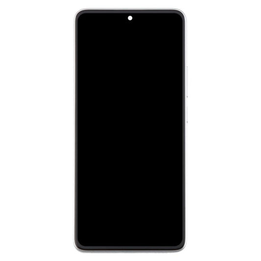 For Xiaomi Redmi Note 14 4G AMOLED Original LCD Screen Digitizer Full Assembly with Frame (Silver) - LCD Screen by buy2fix | Online Shopping UK | buy2fix