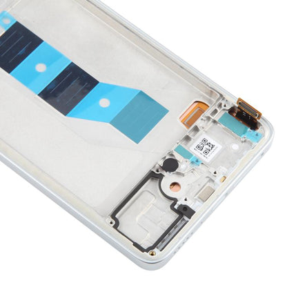 For Xiaomi Redmi Note 14 4G AMOLED Original LCD Screen Digitizer Full Assembly with Frame (Silver) - LCD Screen by buy2fix | Online Shopping UK | buy2fix