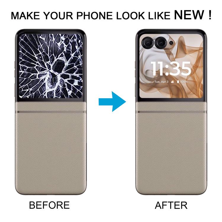 For Motorola Razr 50 Original Secondary LCD Screen with Digitizer Full Assembly - LCD Screen by buy2fix | Online Shopping UK | buy2fix