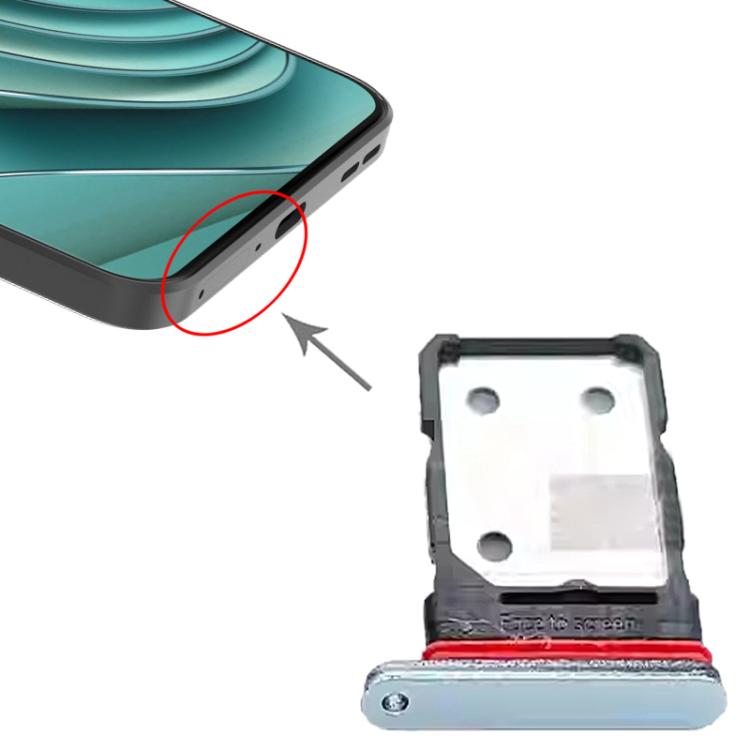 For OnePlus Ace 2V PHK110 SIM Card Tray (Green) - Card Tray by buy2fix | Online Shopping UK | buy2fix