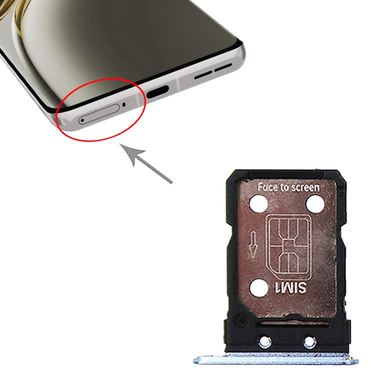 For OnePlus Ace 3 SIM Card Tray (Blue) - Card Tray by buy2fix | Online Shopping UK | buy2fix