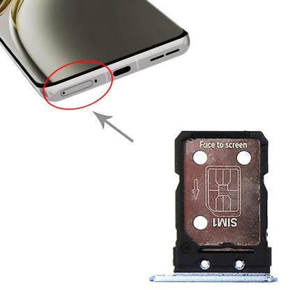 For OnePlus Ace 3 SIM Card Tray (Blue) - Card Tray by buy2fix | Online Shopping UK | buy2fix