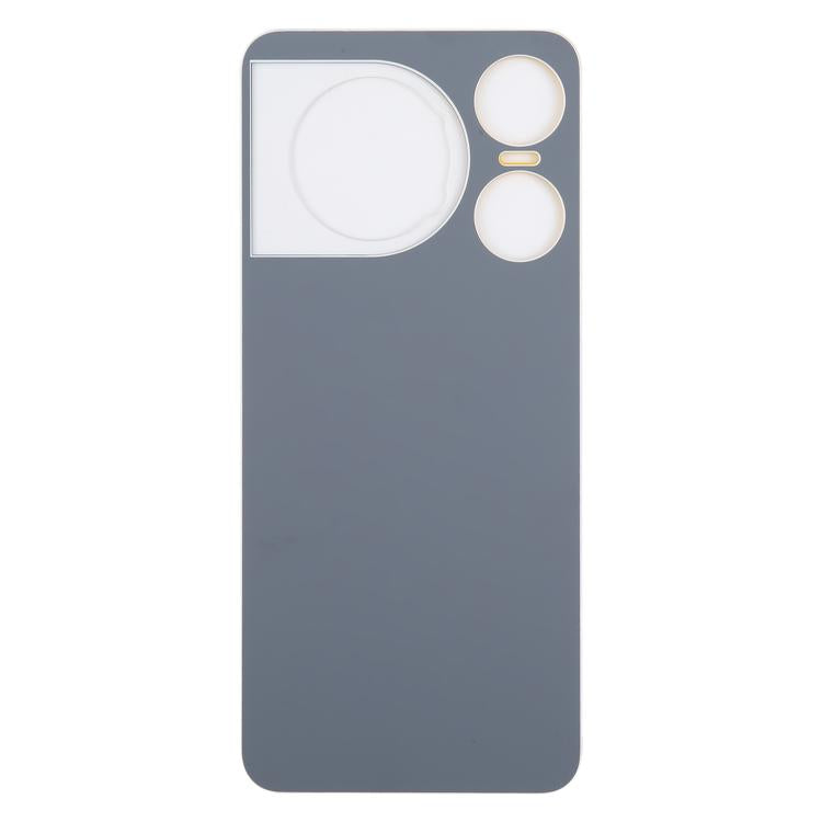 For ZTE nubia Music 2 Glass Battery Back Cover with Adhesive(Yellow) - For ZTE by buy2fix | Online Shopping UK | buy2fix