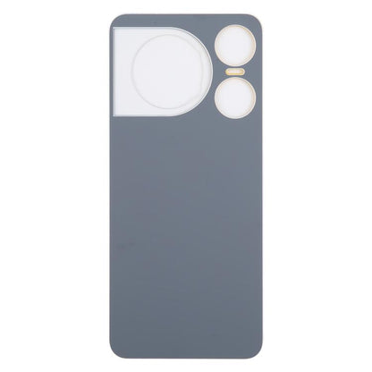 For ZTE nubia Music 2 Glass Battery Back Cover with Adhesive(Yellow) - For ZTE by buy2fix | Online Shopping UK | buy2fix