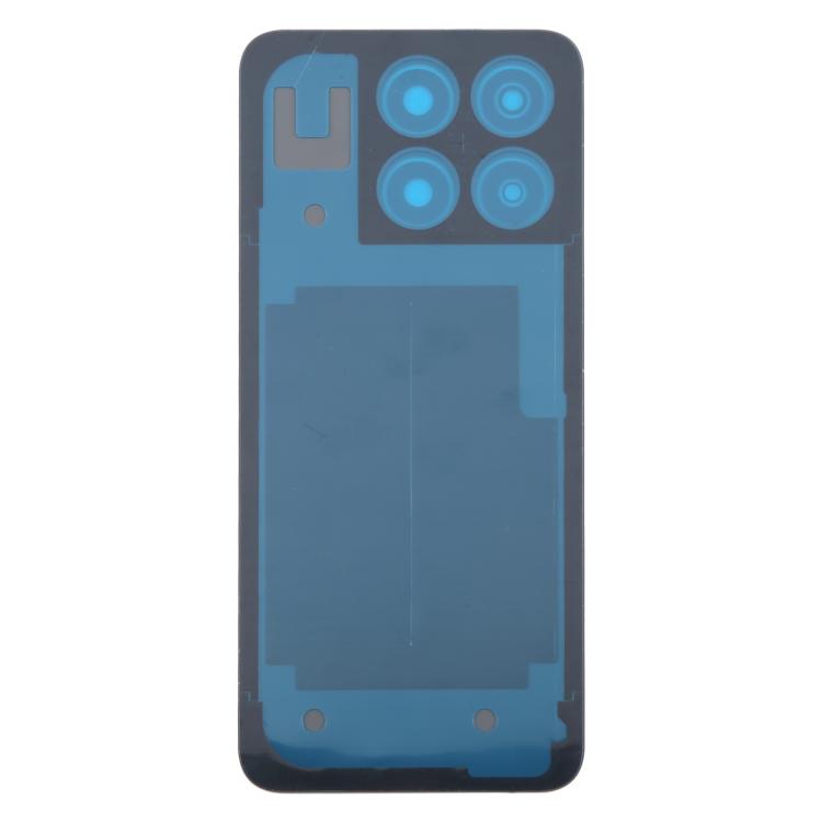 For ZTE Blade A35 Z2453 Plastic Back Cover with Camera Lens Cover(Black) - For ZTE by buy2fix | Online Shopping UK | buy2fix