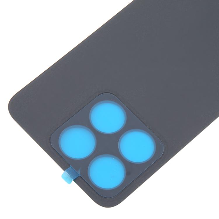 For ZTE Blade A55 Z2450 Plastic Back Cover with Camera Lens Cover(Black) - For ZTE by buy2fix | Online Shopping UK | buy2fix