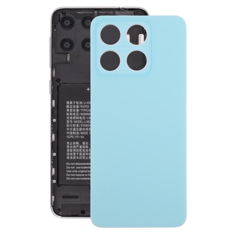 For ZTE Blade A55 Z2450 Plastic Back Cover with Camera Lens Cover(Green) - For ZTE by buy2fix | Online Shopping UK | buy2fix