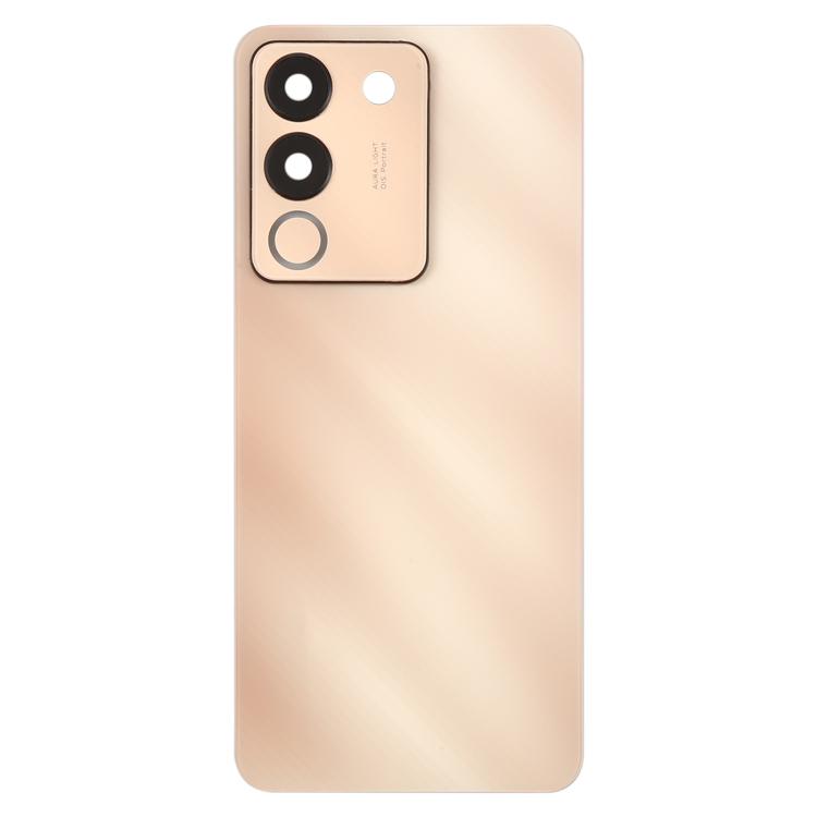 For vivo V29e Back Cover with Camera Lens Cover(Pink) - Back Cover by buy2fix | Online Shopping UK | buy2fix