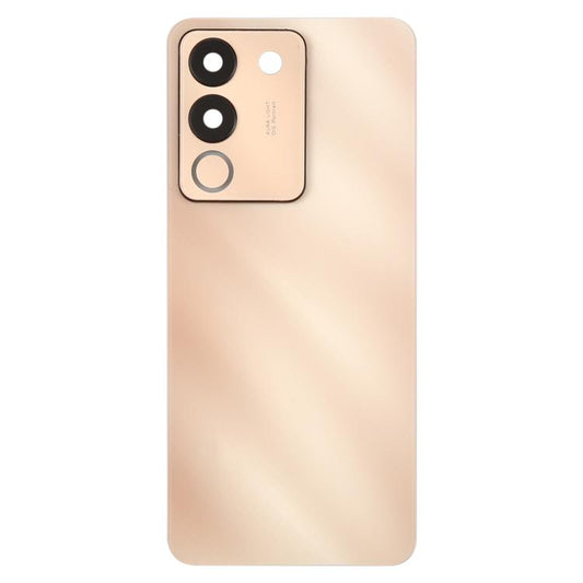For vivo V29e Back Cover with Camera Lens Cover(Pink) - Back Cover by buy2fix | Online Shopping UK | buy2fix