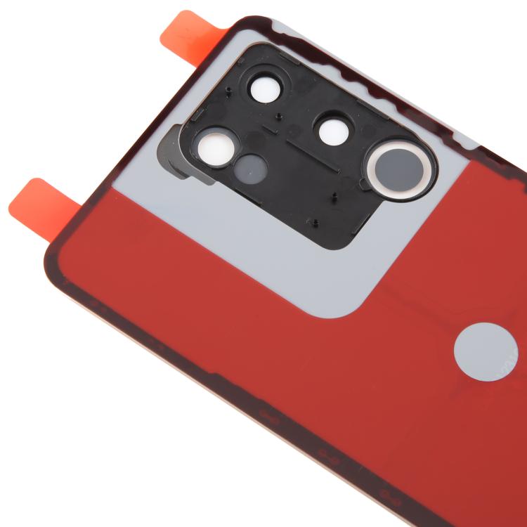 For vivo V29e Back Cover with Camera Lens Cover(Pink) - Back Cover by buy2fix | Online Shopping UK | buy2fix