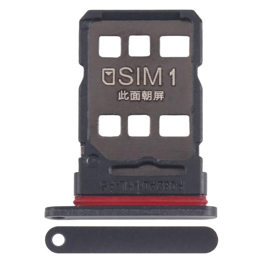 For ZTE nubia Z50 NX711J SIM + SIM Card Tray (Black) - For ZTE by buy2fix | Online Shopping UK | buy2fix