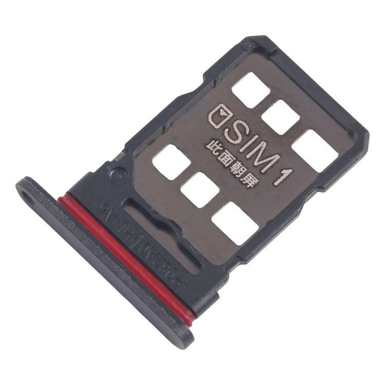 For ZTE nubia Z50 NX711J SIM + SIM Card Tray (Black) - For ZTE by buy2fix | Online Shopping UK | buy2fix