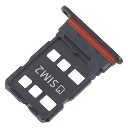 For ZTE nubia Z50S Pro NX713J SIM + SIM Card Tray (Black) - For ZTE by buy2fix | Online Shopping UK | buy2fix