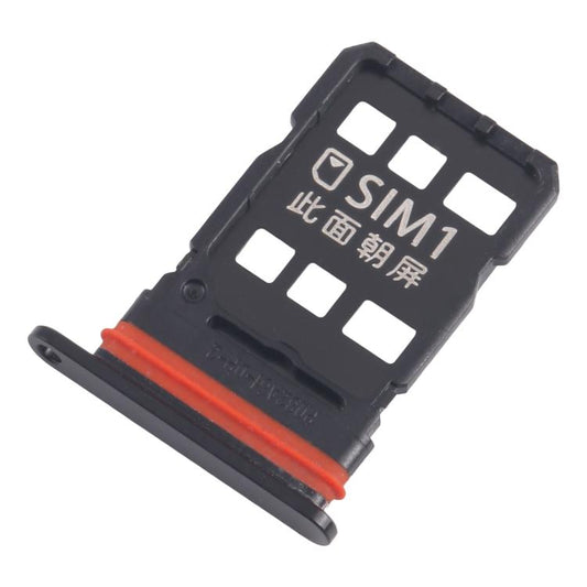 For ZTE nubia Z70 Ultra NX733J NX736J SIM + SIM Card Tray (Black) - For ZTE by buy2fix | Online Shopping UK | buy2fix