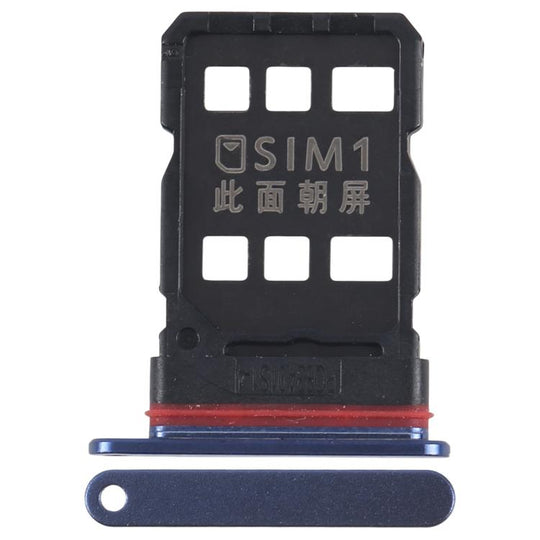 For ZTE nubia Z70 Ultra NX733J NX736J SIM + SIM Card Tray (Blue)