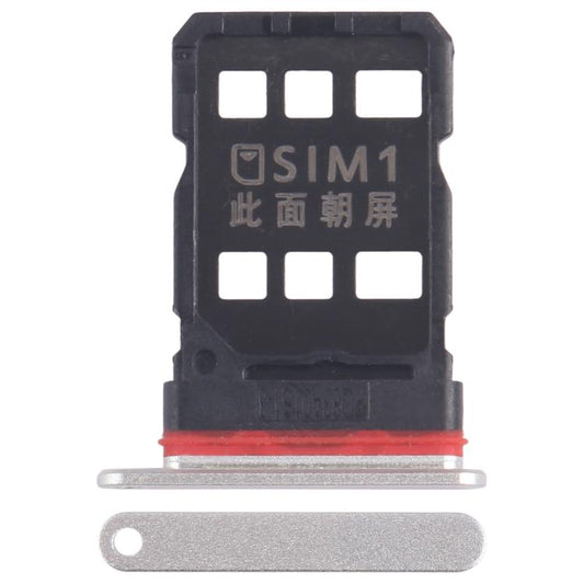 For ZTE nubia Z60 Ultra NX721J SIM + SIM Card Tray (Silver) - For ZTE by buy2fix | Online Shopping UK | buy2fix