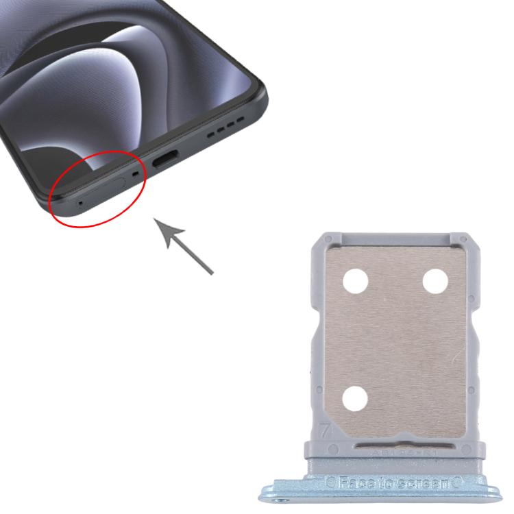 For Realme GT Neo2 Original SIM + SIM Card Tray (Blue) - Card Tray by buy2fix | Online Shopping UK | buy2fix
