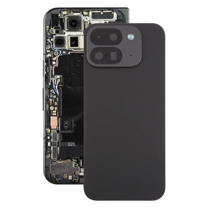 For Google Pixel 9 Pro Fold Original Back Cover with Camera Lens Cover(Black) - Back Cover by buy2fix | Online Shopping UK | buy2fix