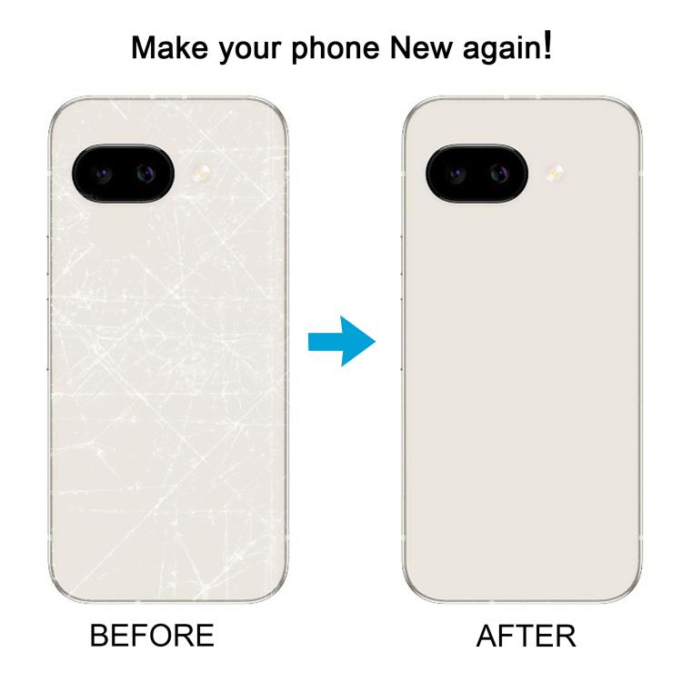 For Google Pixel 9a Original Back Cover(White) - Back Cover by buy2fix | Online Shopping UK | buy2fix
