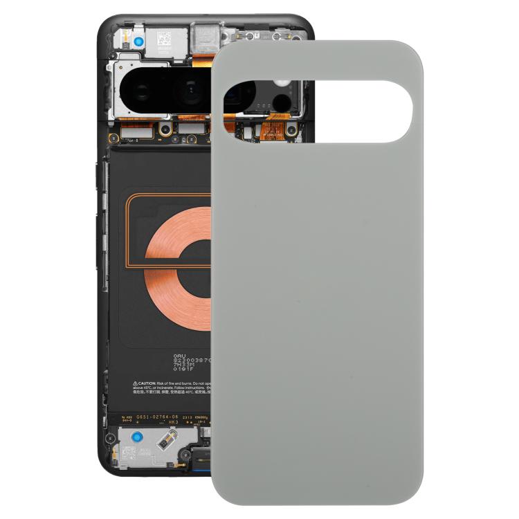 For Google Pixel 9 Pro Original Back Cover(Gray) - Back Cover by buy2fix | Online Shopping UK | buy2fix