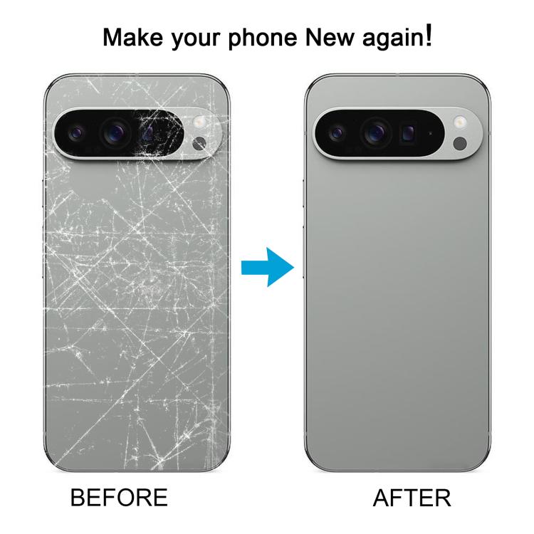 For Google Pixel 9 Pro Original Back Cover(Gray) - Back Cover by buy2fix | Online Shopping UK | buy2fix