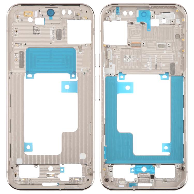 For Google Pixel 9 Pro XL Original Middle Frame Bezel Plate (Gold) - Frame Bezel Plate by buy2fix | Online Shopping UK | buy2fix